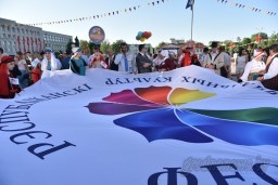 Более 120 тысяч человек в первый день XII Республиканского фестиваля национальных культур побывали в Гродно